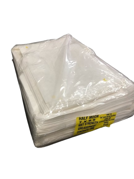 White Greaseproof Bags 7"x9.5" (x1000)
